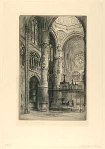 Print, Burgos Cathedral