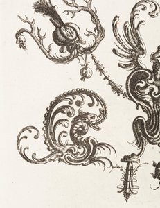 Print, Plate 48, from Neüw Grottesken Buch (New Grotesque Book), 1610