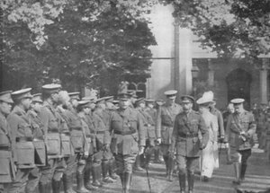 Proceeding to the Investiture, 25th August 1915
