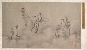 Procession of Arhats by Unbekannt