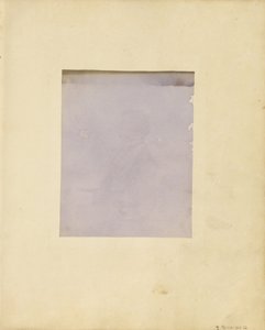 Profile Portrait of a Seated Man by Unbekannt