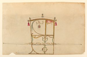 Project for a Sedan Chair by Unbekannt