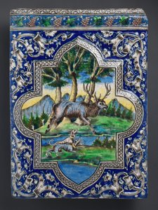 Qajar Dado Tile, Iran by Unbekannt