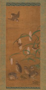 Quail, Sparrows, and Millet, early 16th century