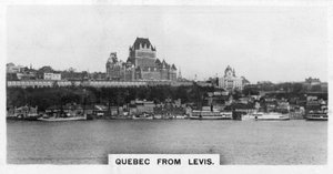 Quebec from Levis, Canada by Unbekannt