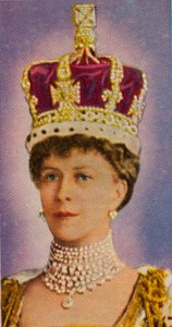 Queen Mary, Consort of King George V, at Her Coronation, 1911 by Unbekannt