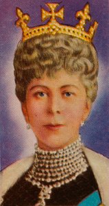 Queen Mary, Consort of King George V, at Her First State Opening of Parliament, 1911