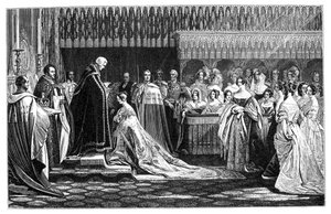 Queen Victoria Receiving the Sacrament at Her Coronation, 28 June 1838