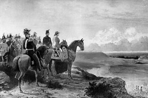 Queen Victoria Reviewing Her Troops, Aldershot