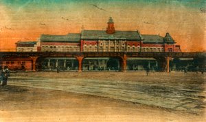 Railway Station, Yokohama, 20th century