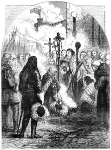 Reception of James II in Dublin, c1689