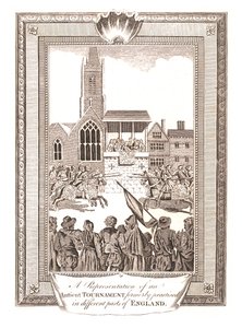 Representations of an Ancient Tournament Practised in Different Parts of England by Unbekannt