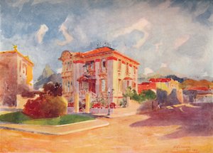 Residence of H.E. Dr. Pedro de Toledo, ex-Minister of Agriculture, Avenida Beira Mar, 1914