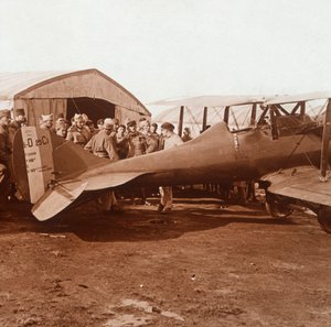 Return of fighter plane