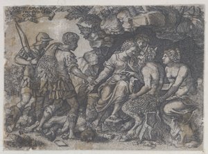 Reverse Copy of Thetis and Chiron by Unbekannt