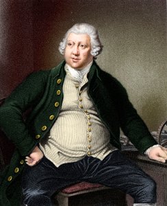 Richard Arkwright, British industrialist and inventor by Unbekannt