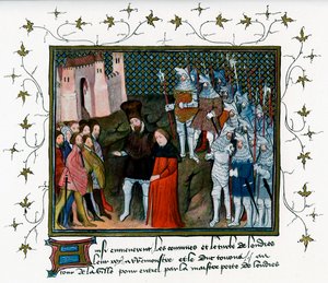 Richard II Delivered by Bolingbroke to the Citizens of London, 1399