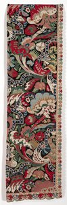 Right Half of a Pair of Needlework Bed Hangings in the Bizarre style by Unbekannt