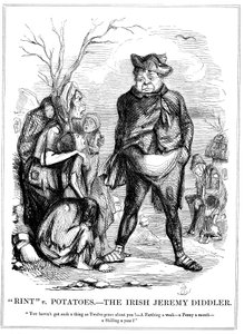 Rint v Potatoes - The Irish Jeremy Diddler by Unbekannt