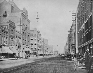 Riverside Avenue, Spokane, Washington, c. 1897