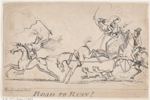 Road to Ruin!, April 1, 1803 by Unbekannt