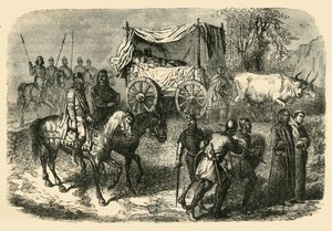 Roi Faineant Royal Sluggard of the Merovingian Race, 7th century, 1890