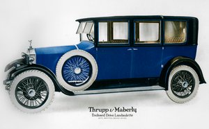 Rolls-Royce Enclosed Drive Landaulette with Partition Behind the Driver, c1910-1929 by Unbekannt