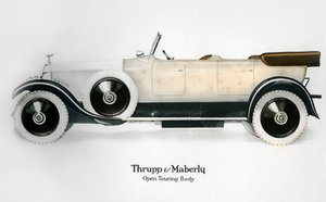 Rolls-Royce with Open Touring Body