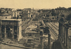 Roma - General View of the Roman Forum