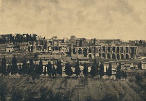 Roma - Grand Remains of the Substructures of the Palace of Septimius Severus by Unbekannt