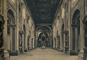 Main Nave of the Basilica of St. John Lateran, Rome