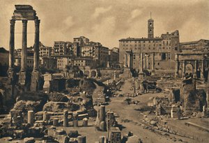 The Roman Forum and the Capitoline Hill, 1910