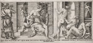 Roman Charity by Unbekannt