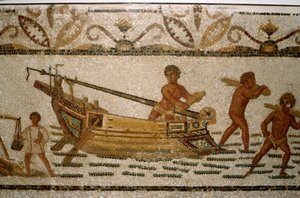 Roman Sea Mosaic by Unbekannt