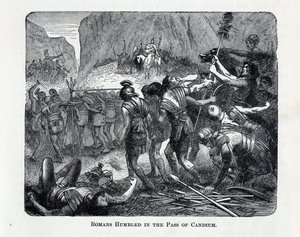 Romans Humbled in the Pass of Caudium by Unbekannt