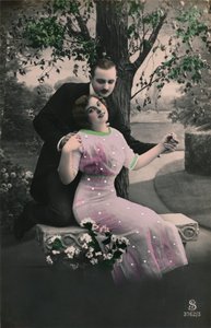 Romantic postcard