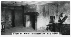Room in Which Shakespeare Was Born