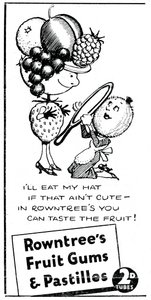 Rowntrees Fruit Gums and Pastilles by Unbekannt