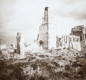 Ruined Church, Chauny, Northern France