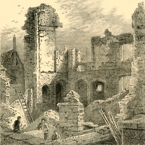 Ruins of the Convent of St. Clare by Unbekannt