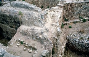 Ruins of the prehistoric Greek city of Mycenae