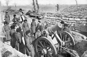Russian Six Inch Howitzer Battery, Russo-Japanese War