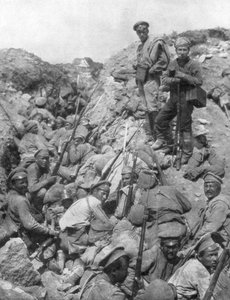 Russian Troops Waiting for the Signal, Ternopil, Ukraine, First World War, 1 July 1917