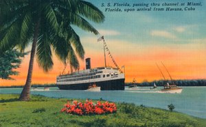SS Florida, Miami, Florida, Upon Arrival from Havana, Cuba