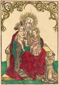 Saint Anne, The Madonna and Child, and a Franciscan Monk