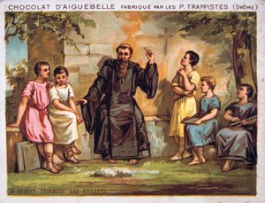 Saint Benoit Instructs the Children by Unbekannt