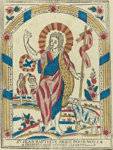 Saint John the Baptist Pray for Us by Unbekannt