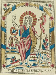 Saint John the Baptist Pray for Us by Unbekannt