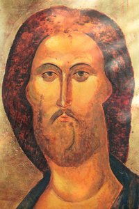 Saint Lazare Cathedral (Cathedral of St. Lazarus), Portrait of Jesus, Autun, France