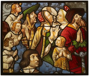 Saints and Worshippers in Adoration, France, 1510-1515